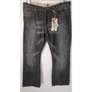 Iron Jeans 38x34 Loose Fit Bootcut Low Rise Y2K Skater Denim NWT